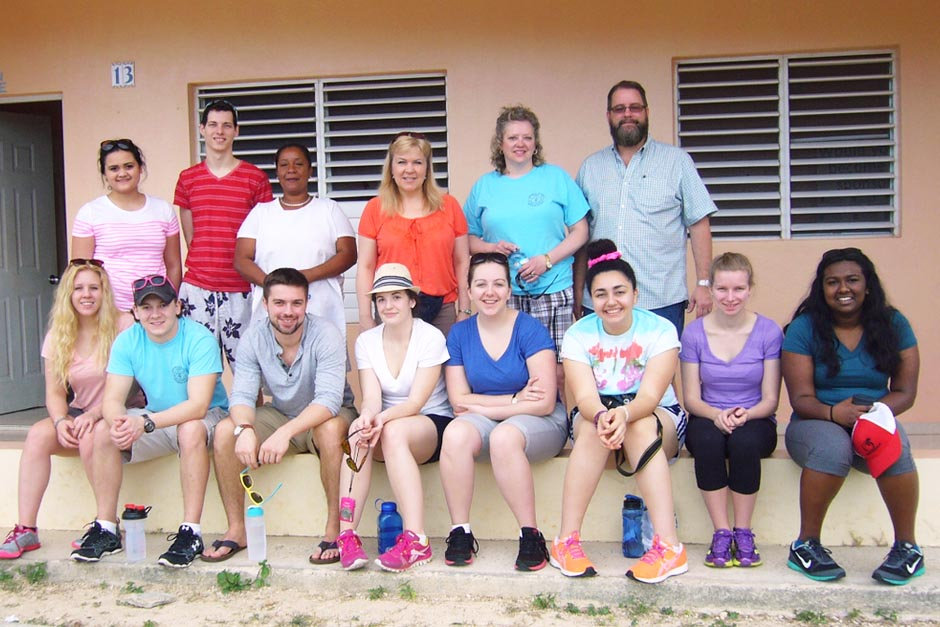 Volunteer group photo